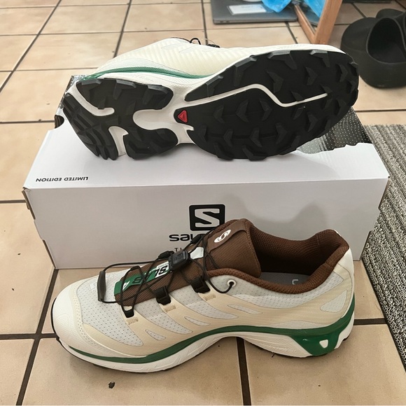 NEW Salomon XT-4 Hidden NY Vanilla Ice / Amazon Desert Palm Size 8 - Picture 5 of 7